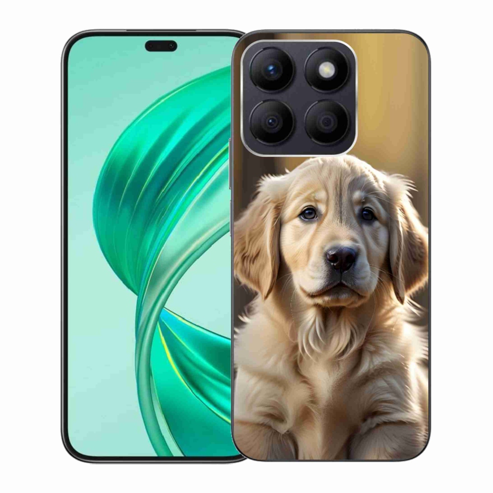 mmCase gél tok az Honor X8b-hez – aranyos arany retriever