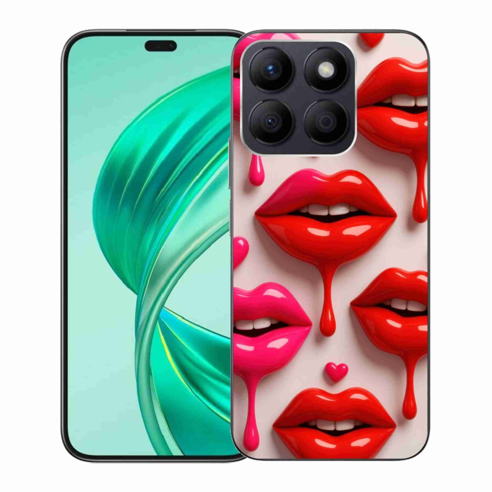 Zselés borítás mmCase a Honor X8b készülékhez - ajkak 2