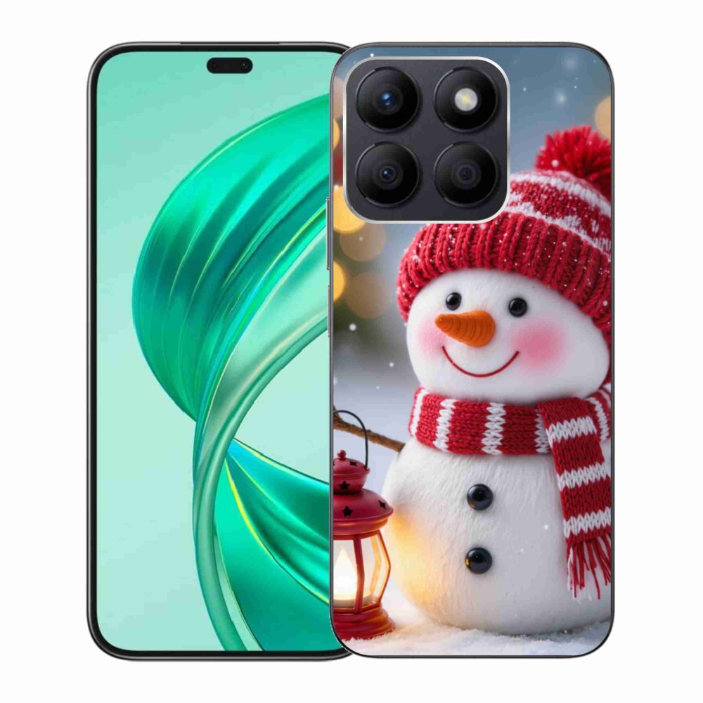 Zselés borítás mmCase a Honor X8b készülékhez - hóember 2