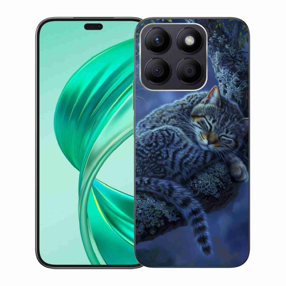 Zselés borítás mmCase a Honor X8b készülékhez - alvó macska