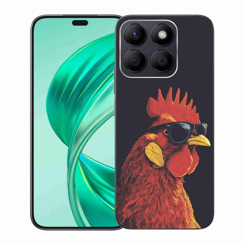 Gél borítás mmCase a Honor X8b számára - elegáns kakas