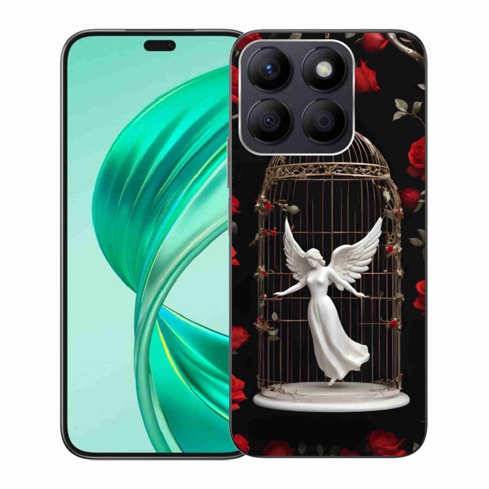 Zselés borítás mmCase a Honor X8b számára - csapdába esett angyal