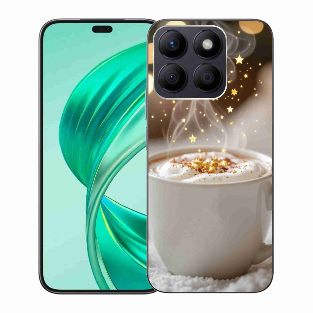 Gél borítás mmCase a Honor X8b számára - Karácsonyi forró ital