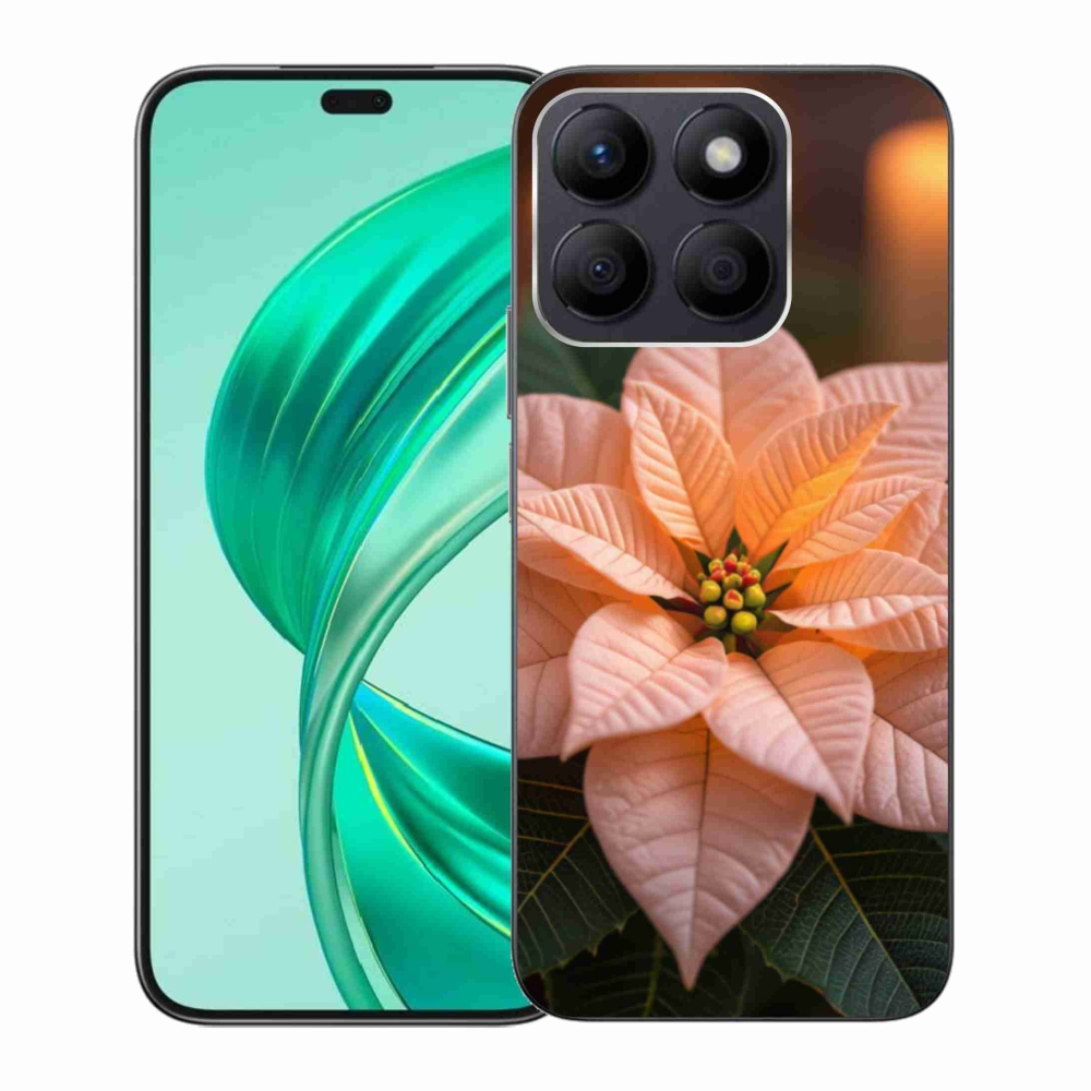 Zselés borítás mmCase a Honor X8b készülékhez - mikulásvirág