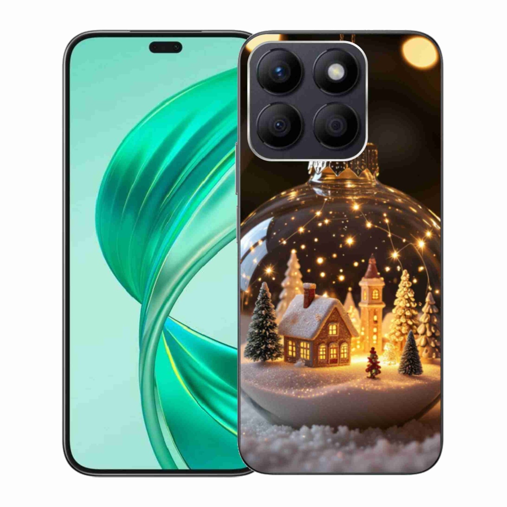 Gél borítás mmCase a Honor X8b-hez - Karácsonyi golyók 3