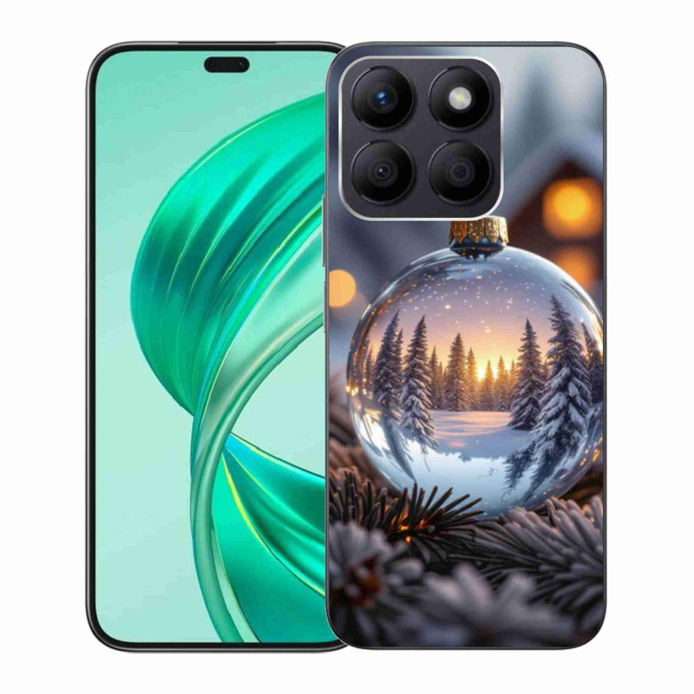 Gél borítás mmCase a Honor X8b számára - karácsonyi dekoráció