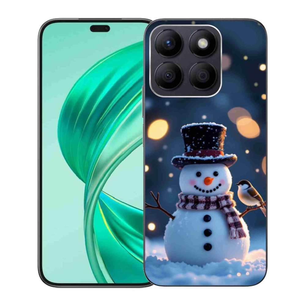 mmCase géltok az Honor X8b-hez – karácsonyi hóember