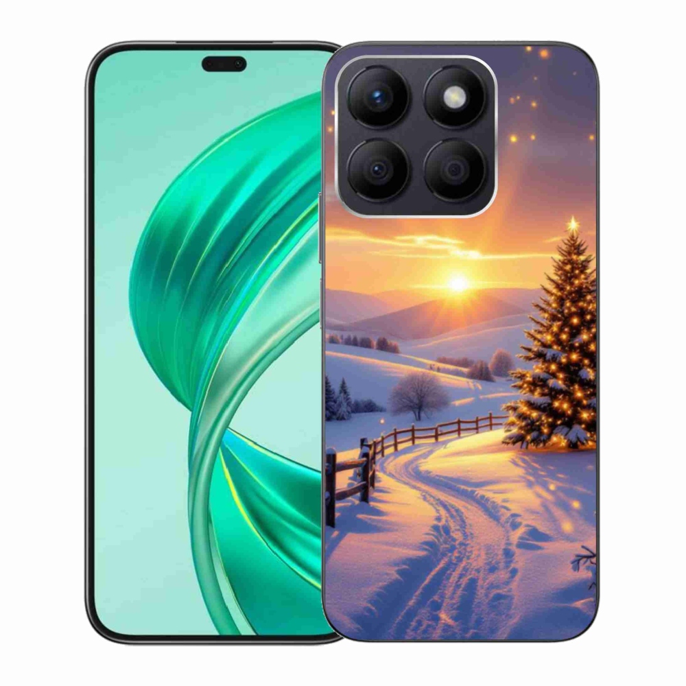 Zselés borítás mmCase a Honor X8b készülékhez - téli tájkép