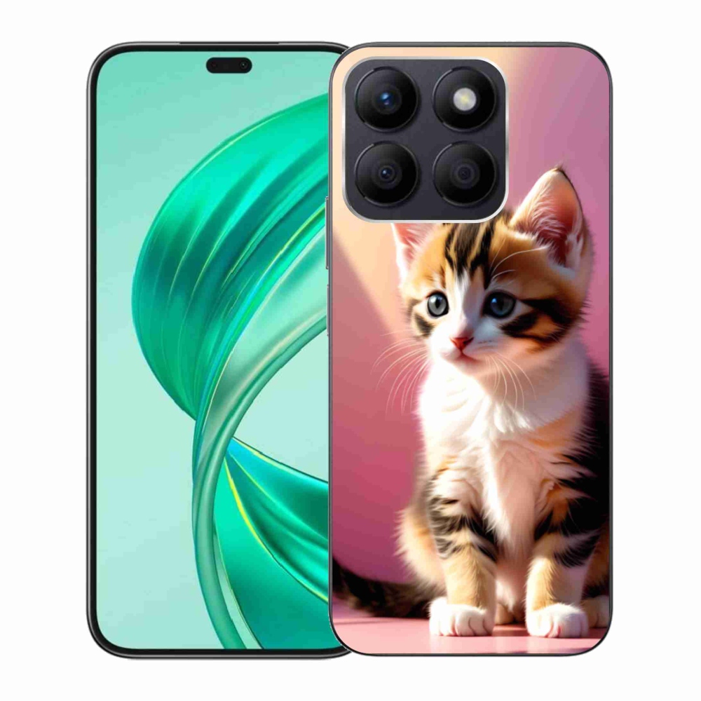 Gél borítás mmCase a Honor X8b készülékhez - kíváncsi cica 2