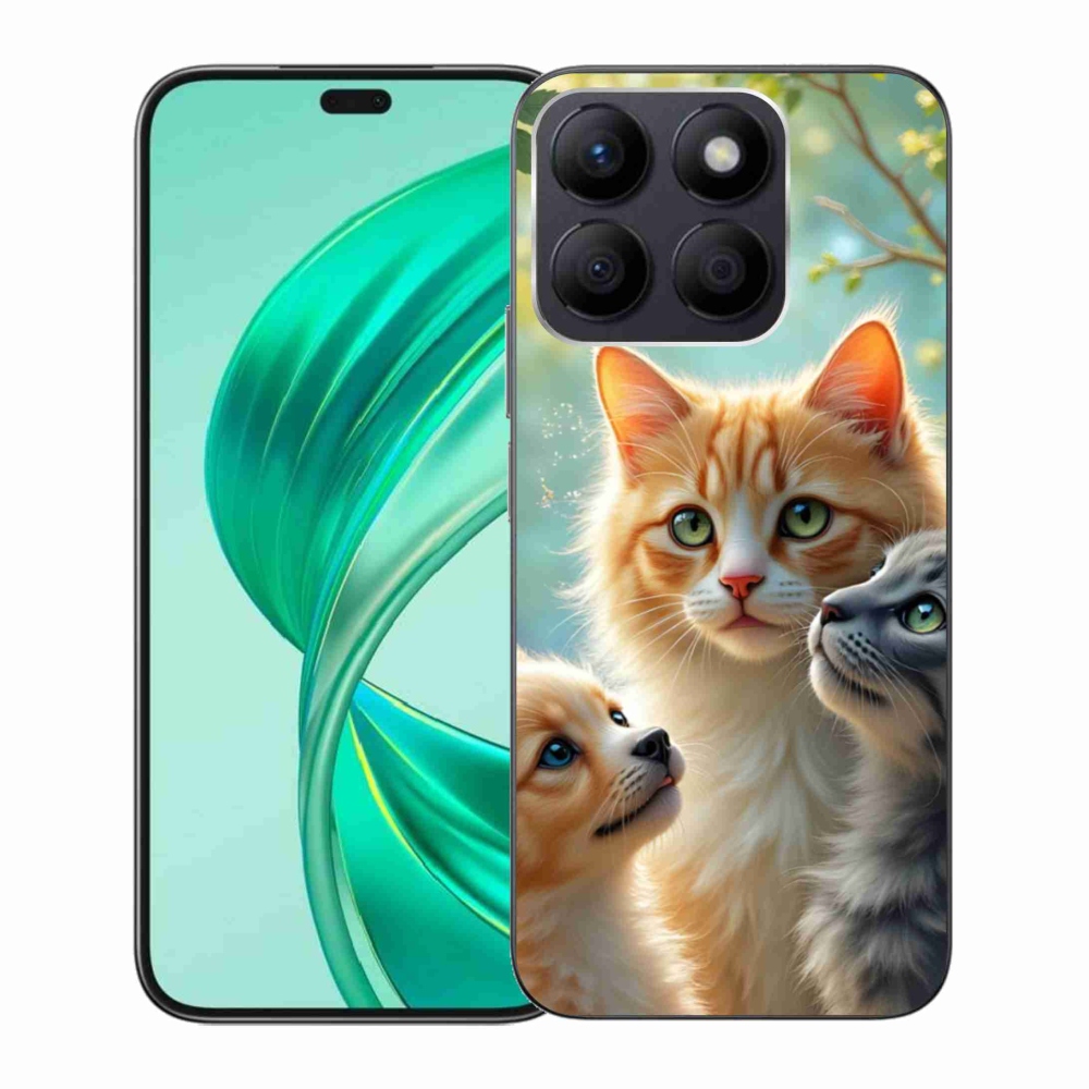 Zselés borítás mmCase a Honor X8b-hez - állati barátság 2