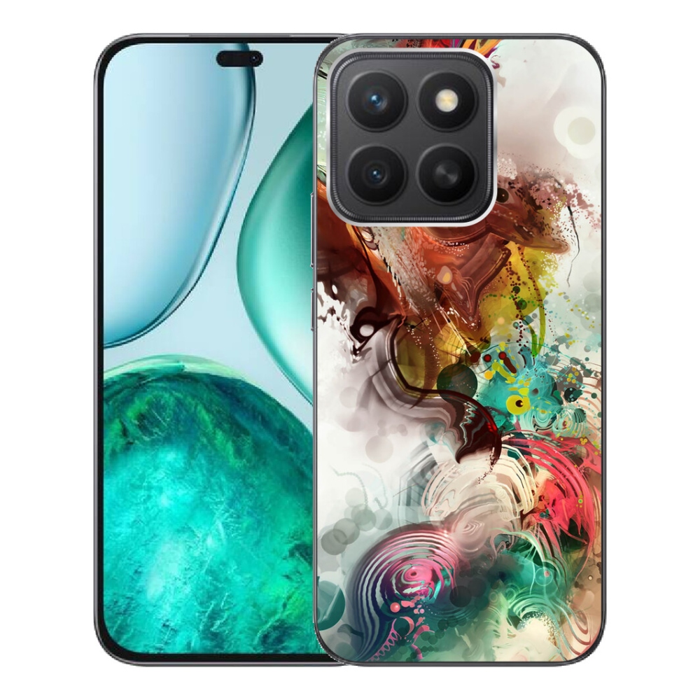 mmCase gél tok az Honor X8c-hez – absztrakt 1