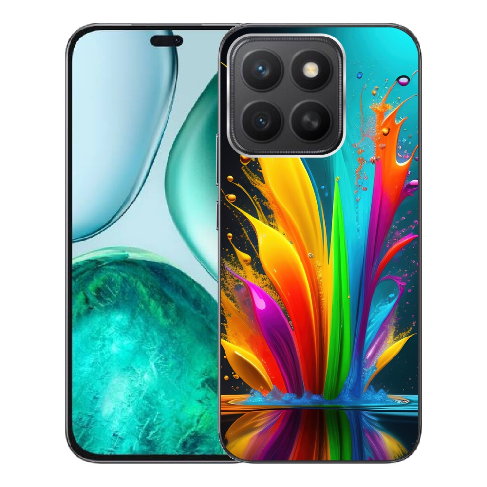 mmCase gél tok az Honor X8c-hez – absztrakt motívum 1