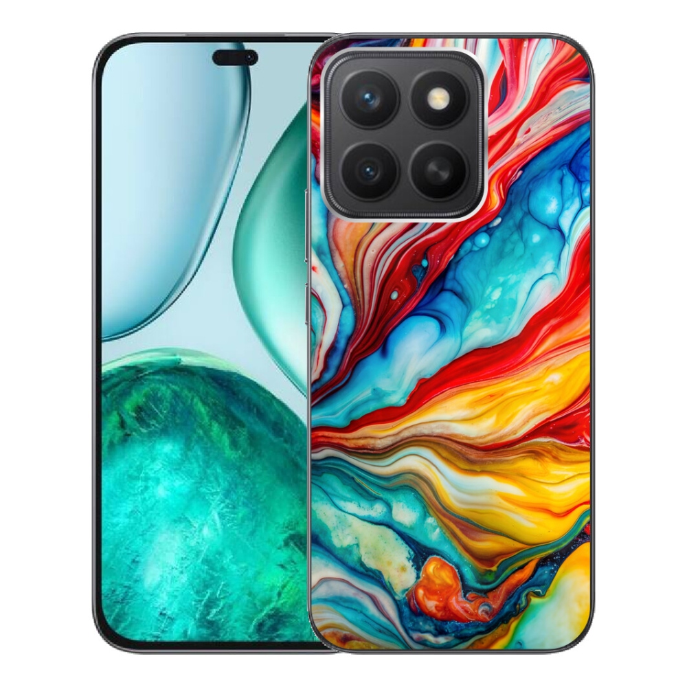 mmCase gélhuzat az Honor X8c-hez – absztrakt motívum 58