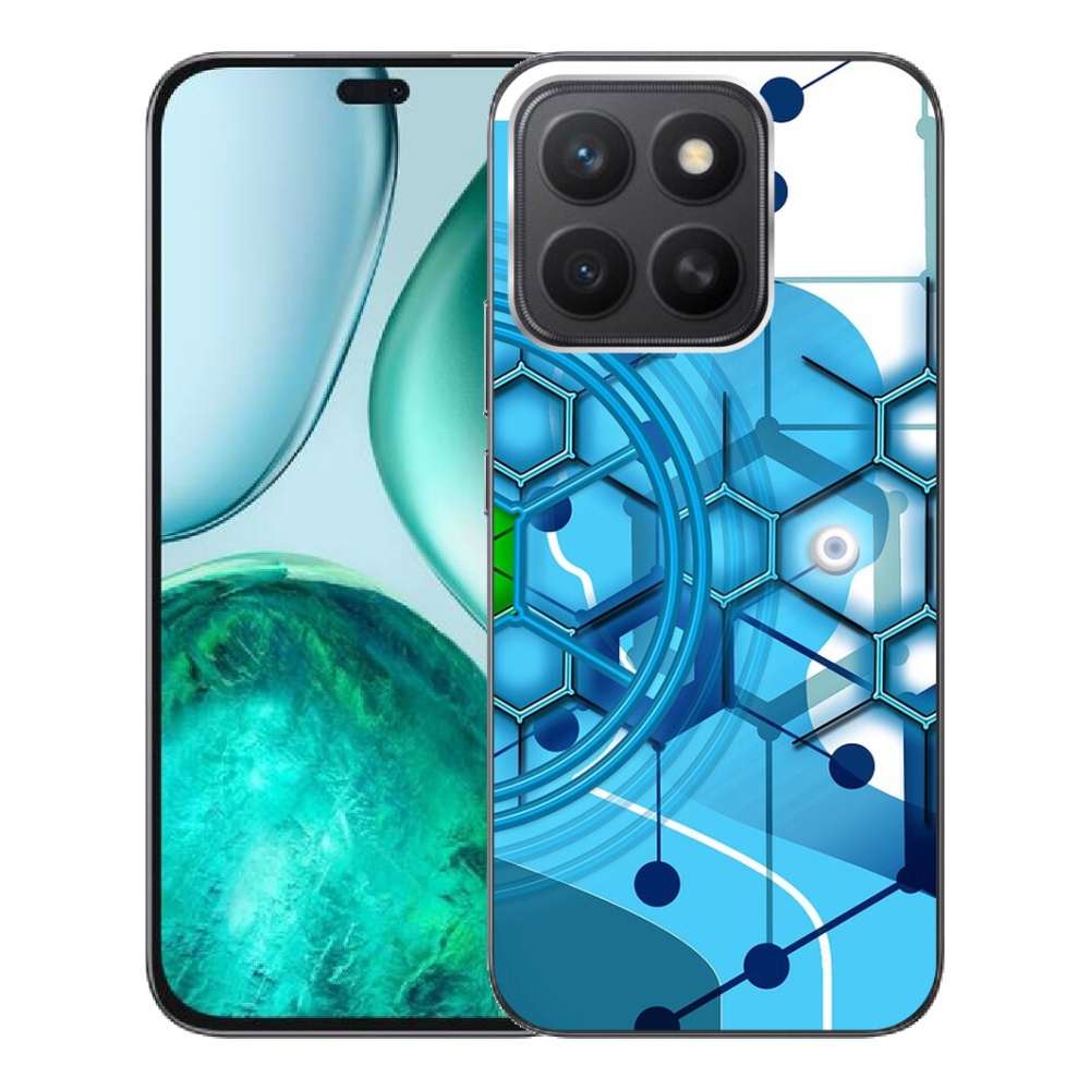 mmCase gél tok az Honor X8c-hez – absztrakt minta 2