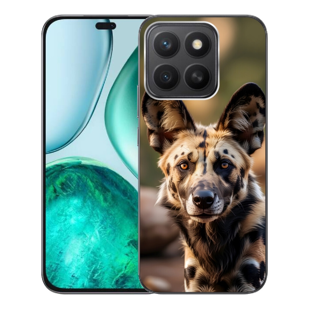 mmCase gél tok az Honor X8c-hez – afrikai vadkutya