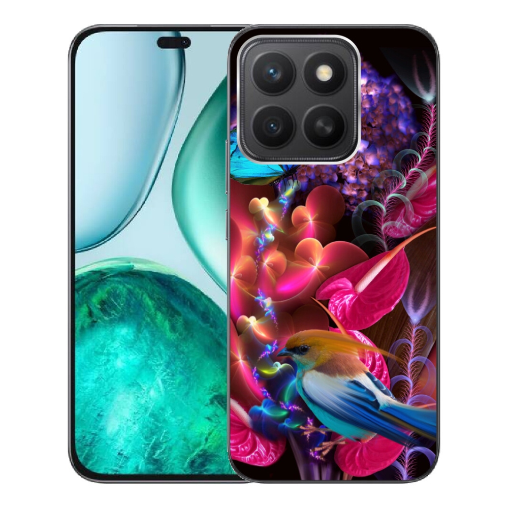 mmCase géltok az Honor X8c-hez – színes virágok