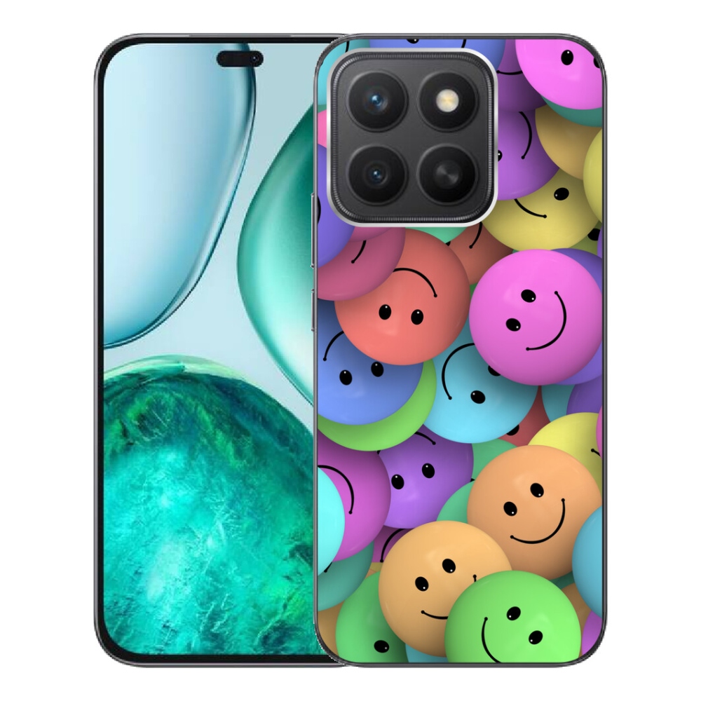 mmCase gél tok az Honor X8c-hez – színes smiley-k
