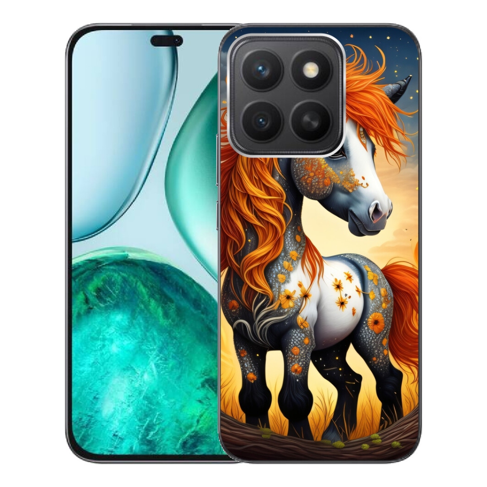mmCase gél tok az Honor X8c-hez – színes póni