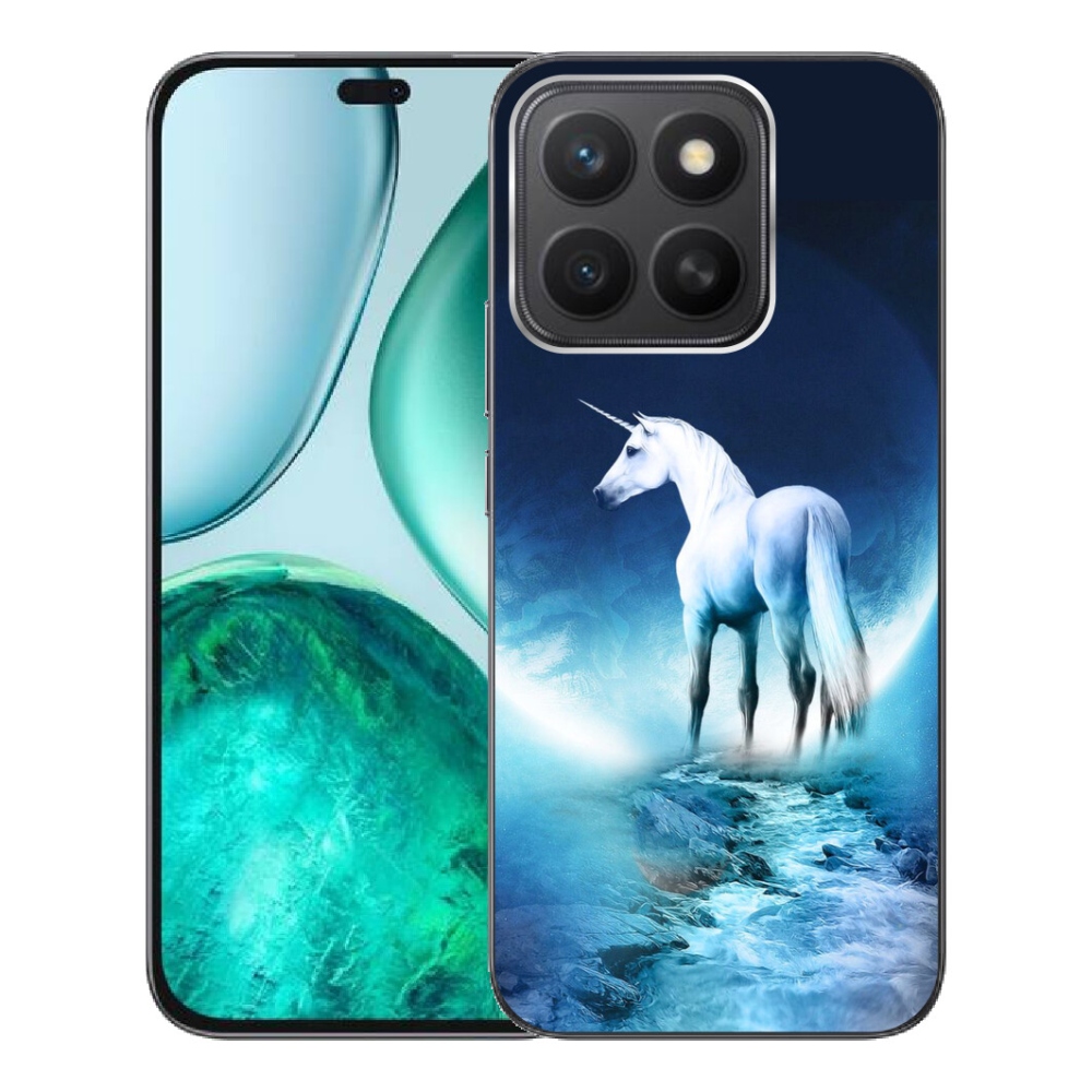 mmCase géltok az Honor X8c-hez – fehér egyszarvú