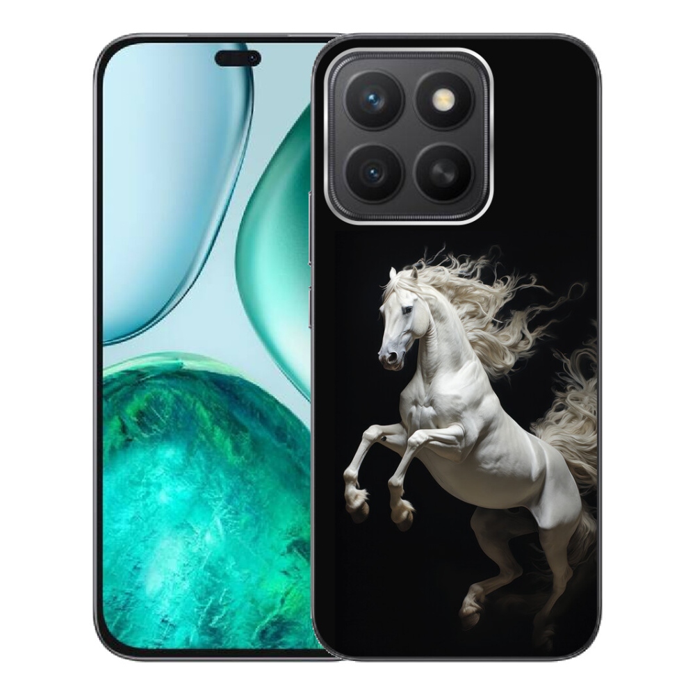 mmCase géltok az Honor X8c-hez – fehér ló 4