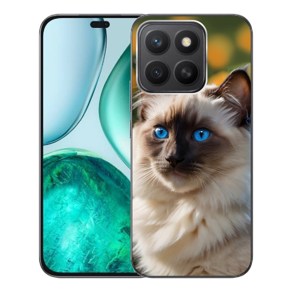 mmCase géltok az Honor X8c-hez – fehér ragdoll