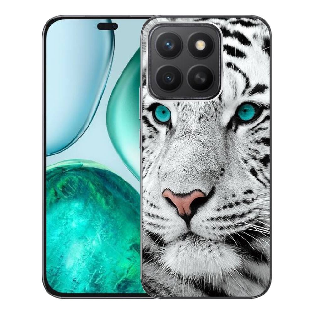 mmCase géltok az Honor X8c-hez – fehér tigris