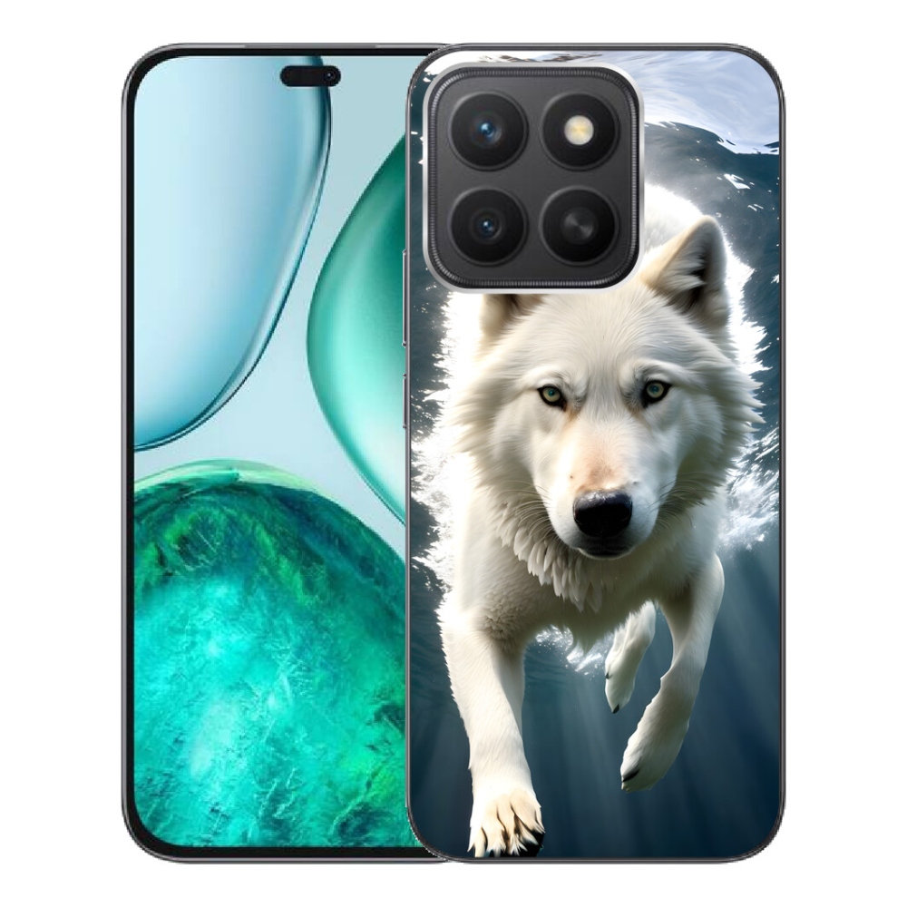 mmCase géltok az Honor X8c-hez – fehér farkas