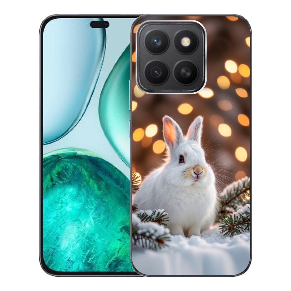 mmCase géltok az Honor X8c-hez – fehér nyúl