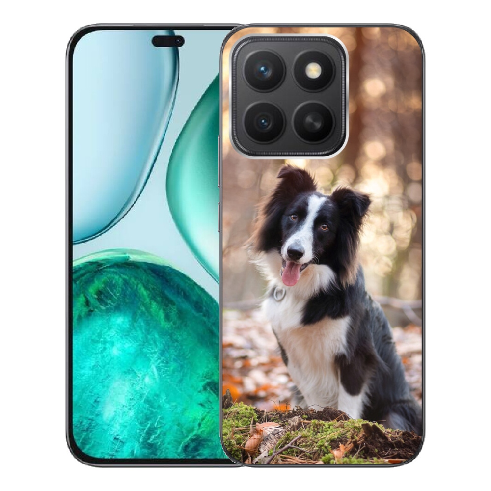 mmCase gél tok az Honor X8c-hez – border collie 1