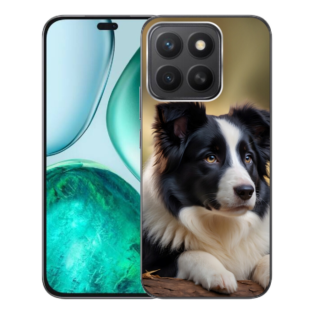 mmCase gél tok az Honor X8c-hez – border collie 2