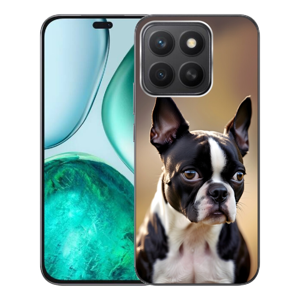 mmCase gél tok az Honor X8c-hez – bostoni terrier