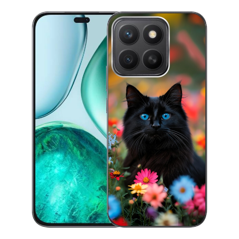 mmCase gél tok az Honor X8c-hez – fekete cica 4