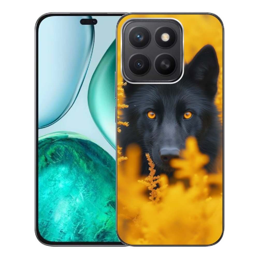 mmCase gél tok az Honor X8c-hez – fekete farkas 2