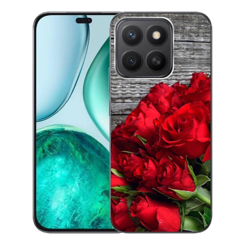 mmCase géltok az Honor X8c-hez – vörös rózsák