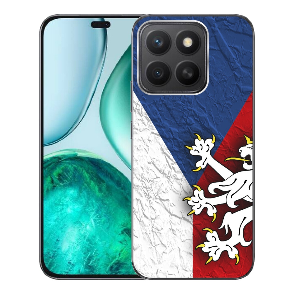 mmCase gél tok az Honor X8c-hez – cseh zászló 1