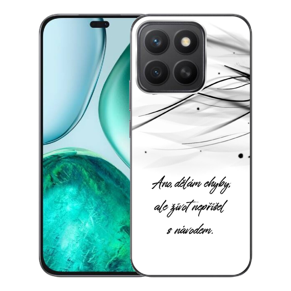 mmCase géltok az Honor X8c-hez – idézet fehér háttérrel