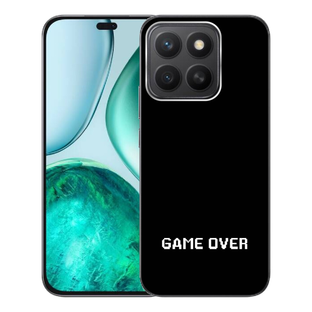 mmCase gél tok az Honor X8c-hez – „game over” fekete háttérrel