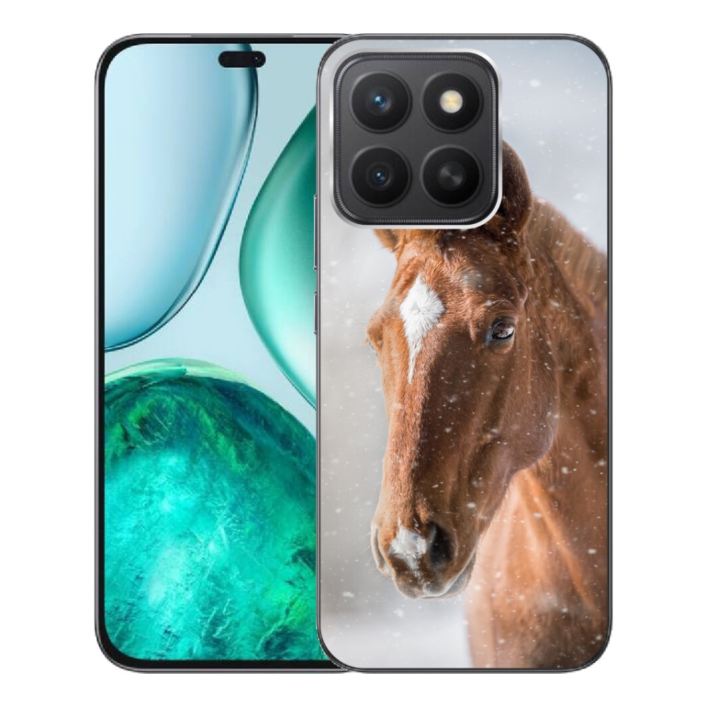 mmCase géltok az Honor X8c-hez – barna ló 2