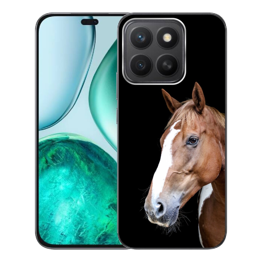 mmCase gél tok az Honor X8c-hez – barna ló 3