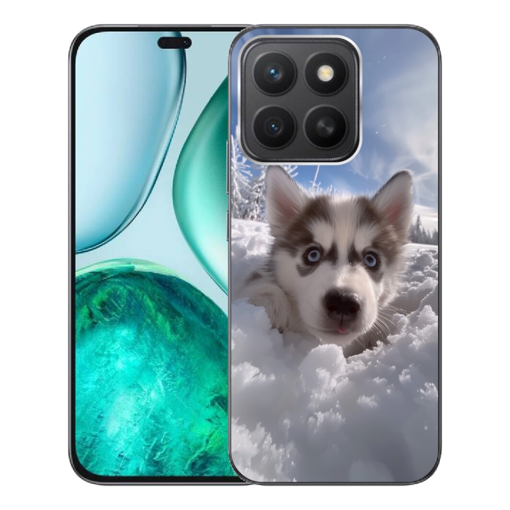 mmCase gél tok az Honor X8c-hez – husky a hóban