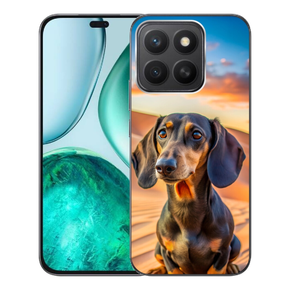 mmCase gél tok az Honor X8c-hez – dachshund 3 