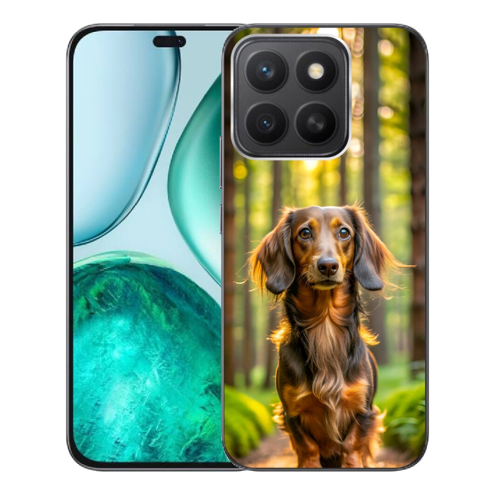 mmCase gél tok az Honor X8c-hez – dachshund 4