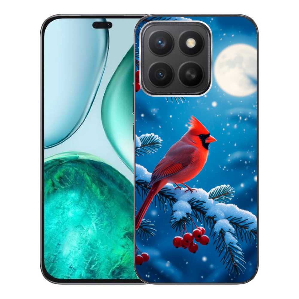 mmCase gél tok az Honor X8c-hez – bíborvörös