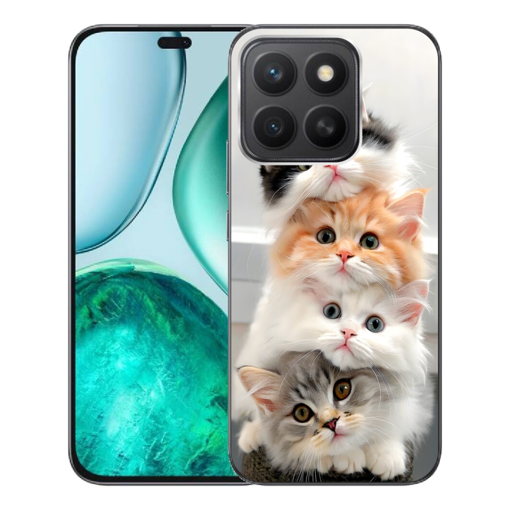 mmCase gél tok az Honor X8c-hez – macskás csapat