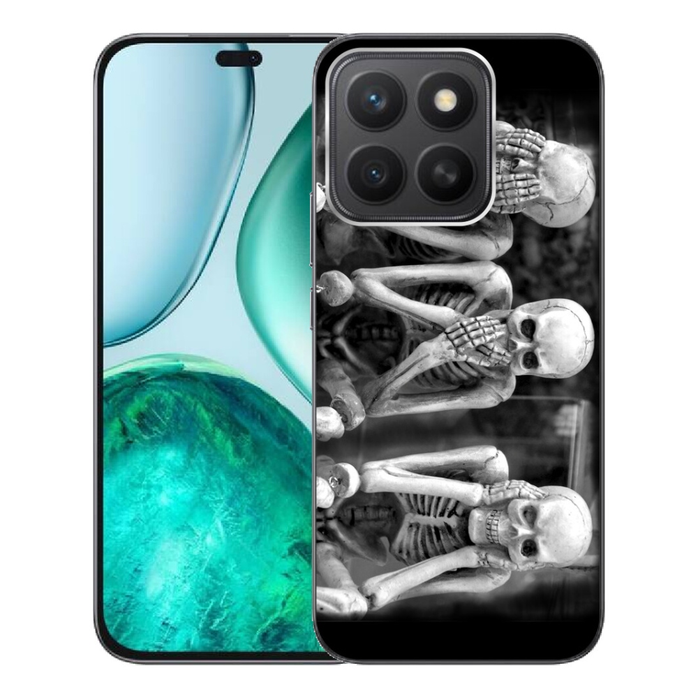 mmCase gél tok az Honor X8c-hez – csontvázak