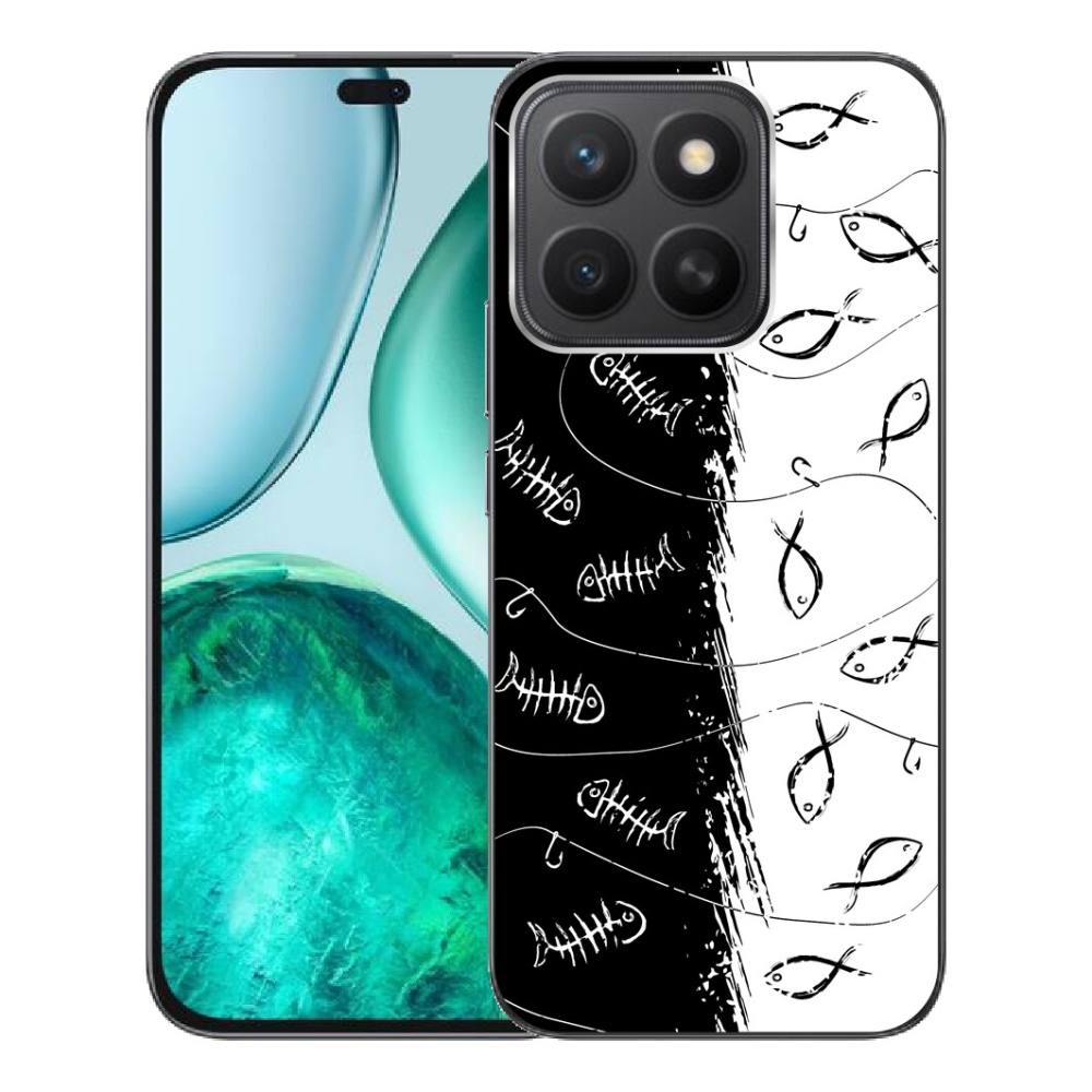 mmCase géltok az Honor X8c-hez – csontvázak és halak