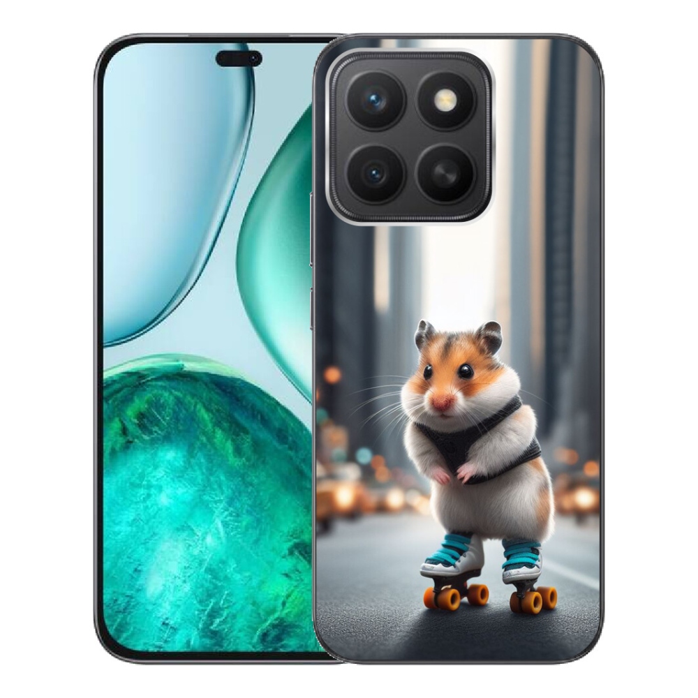 mmCase gél tok az Honor X8c-hez – görkorcsolyás hörcsög