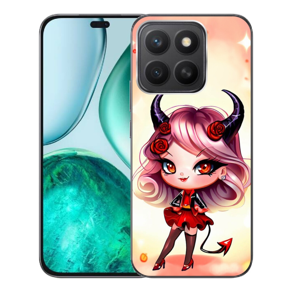 mmCase gél tok az Honor X8c-hez – rajzolt kis ördögnő