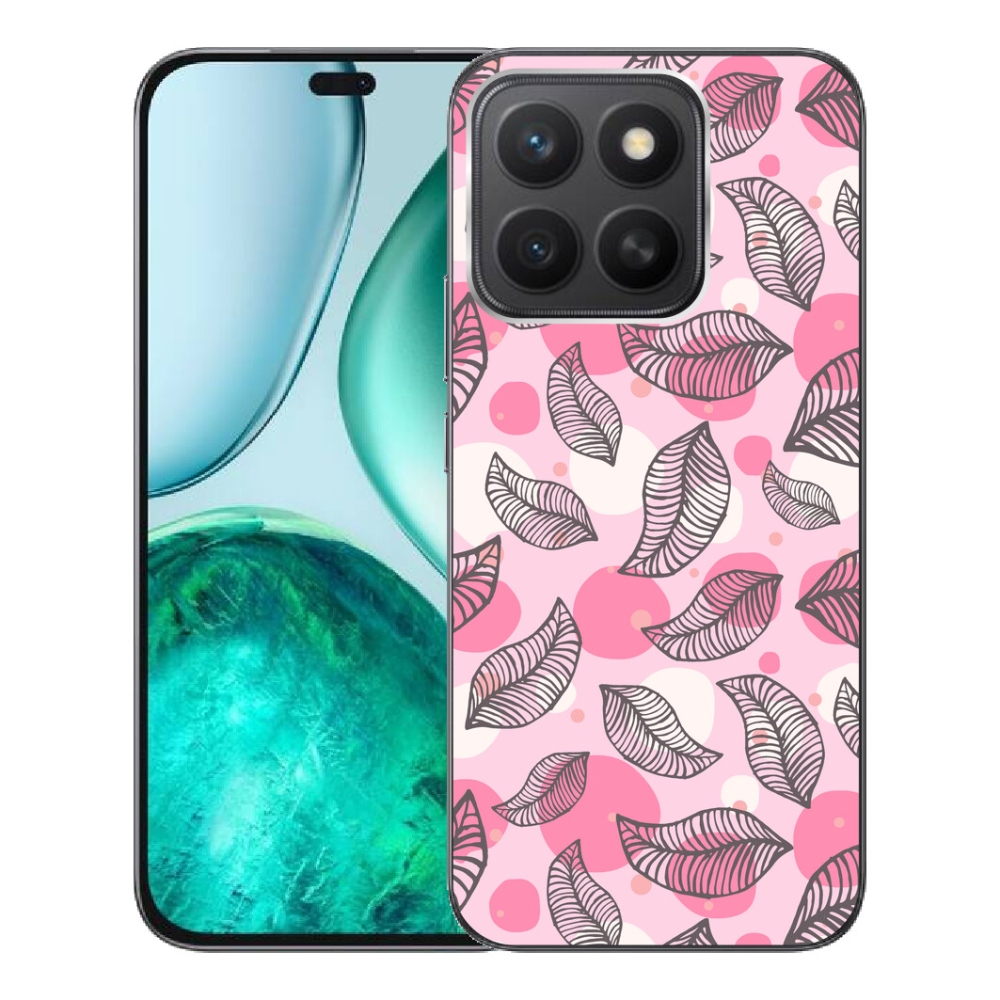 mmCase gél tok az Honor X8c-hez – rajzolt hulló levelek