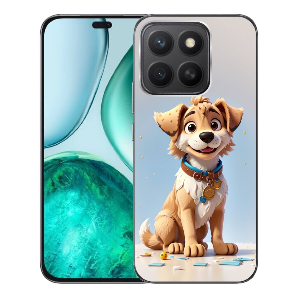 mmCase gél tok az Honor X8c-hez – rajzolt kiskutya